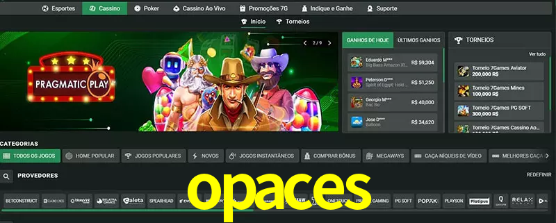 cassino opaces